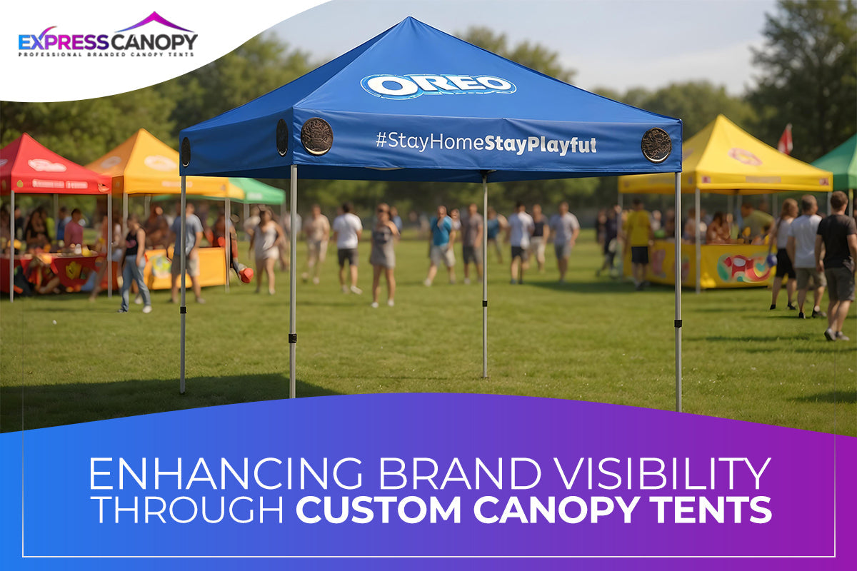 Enhancing Brand Visibility Through Custom Canopy Tents