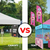 Canopy vs. Tent – What's The Difference?