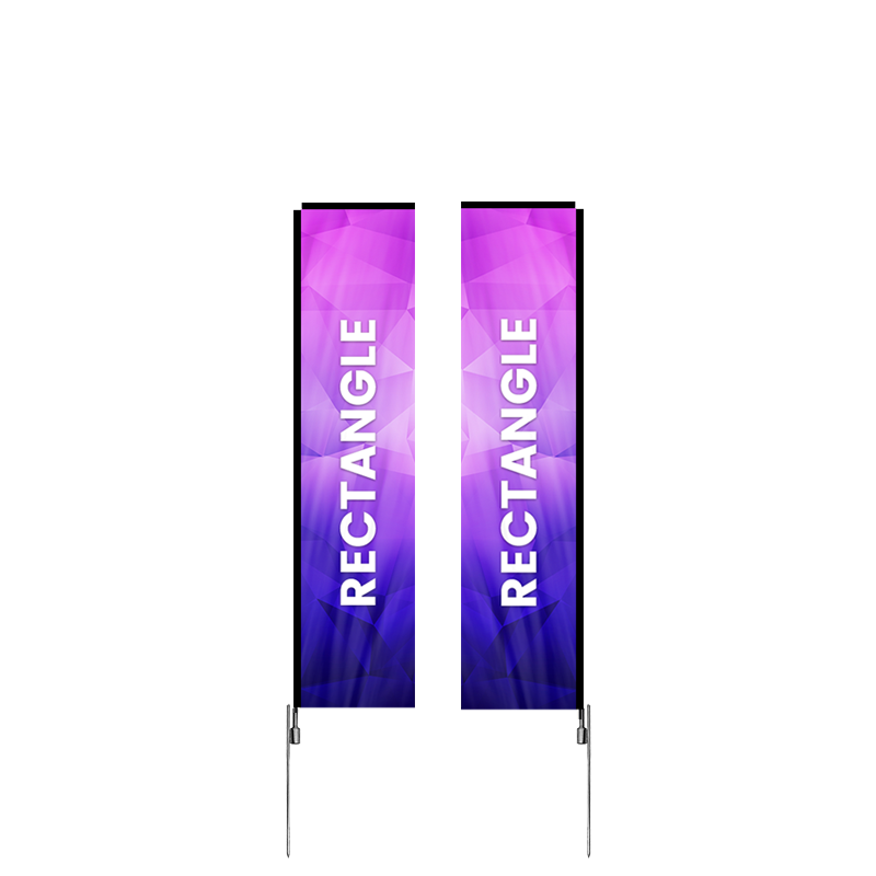 Rectagle Flag Custom Printed Rectangle Flag – Express Canopy