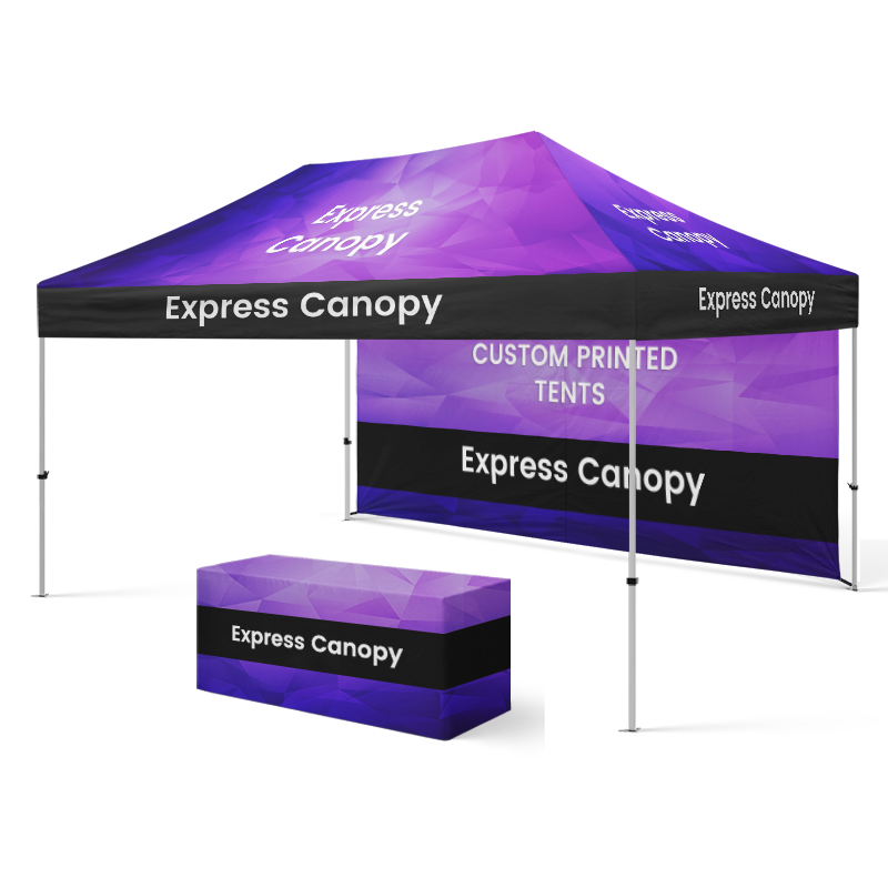 the tent merchant 10x15 Custom Canopy Tent Trader Package