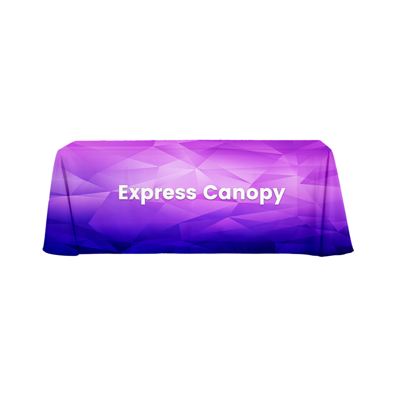 Custom Printed Full Color Table Cover – Express Canopy