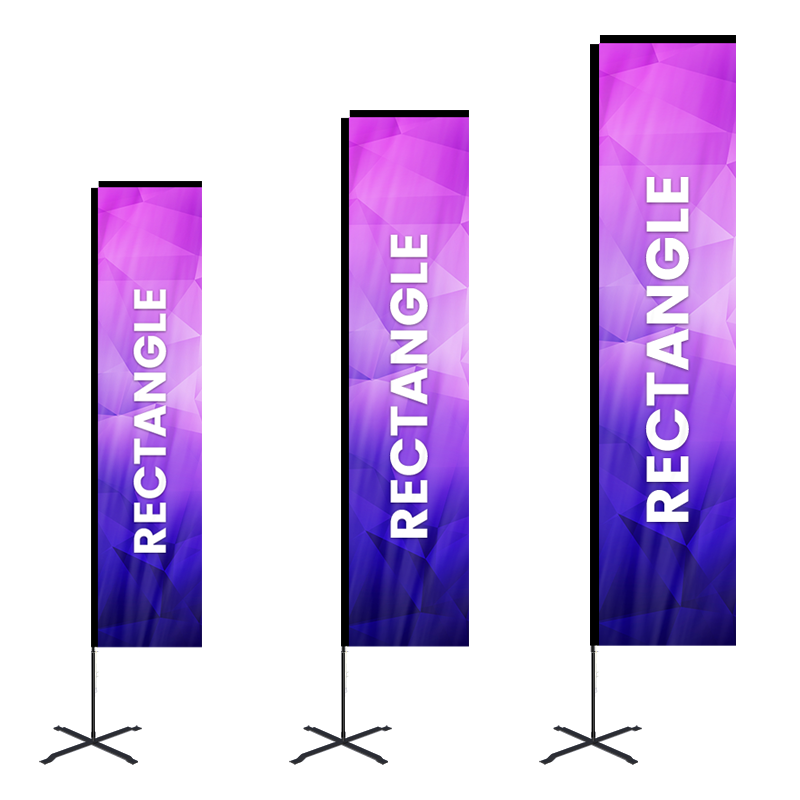 Rectagle Flag Custom Printed Rectangle Flag – Express Canopy
